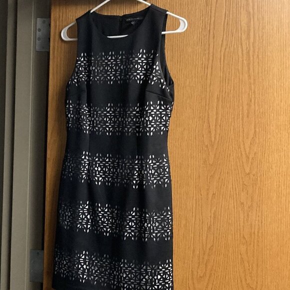 White House Black Market Dresses & Skirts - WHBM black dress with cut-outs sz 4